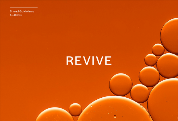 Revive brand guidelines cover