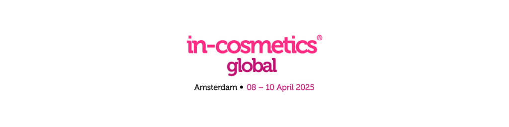 In-cosmetics Global 2025 Amsterdam banner logo