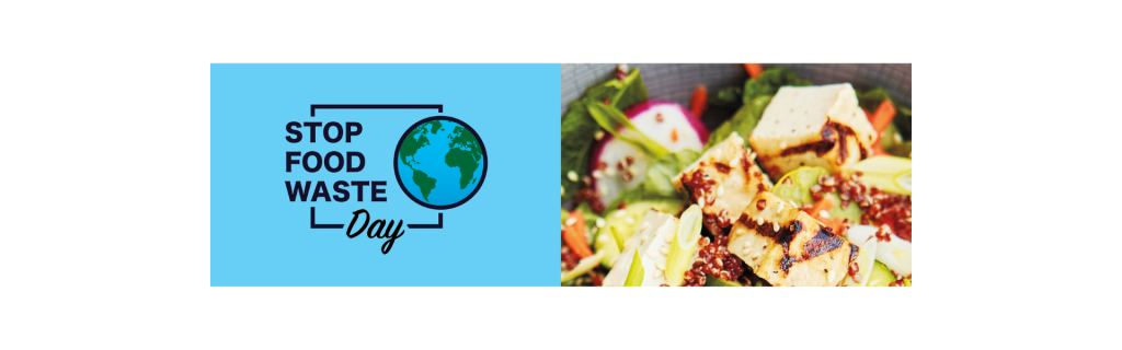 stop food waste day banner
