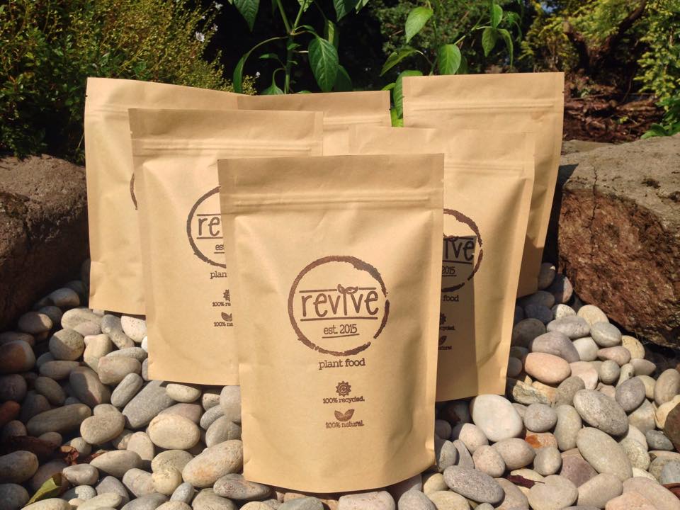 celebrate 10 years of Revive with the original revive eco soil improver in biodegradable bags