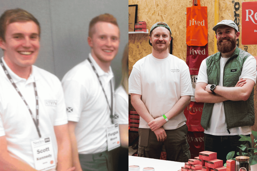 celebrate 10 years of Revive with Scott and Fergus age comparison image